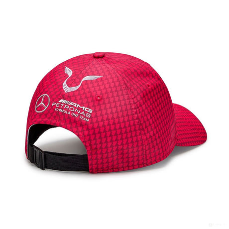Mercedes baseball sapka, Lewis Hamilton, apple piros, 2023 - FansBRANDS®