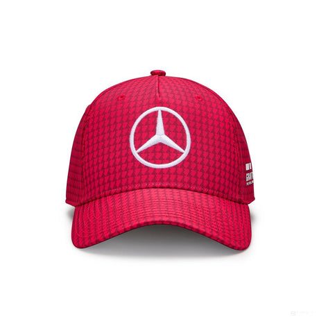 Mercedes baseball sapka, Lewis Hamilton, apple piros, 2023 - FansBRANDS®