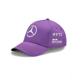 Mercedes Baseball Sapka, Lewis Hamilton, Felnőtt, Lila, 2022 - FansBRANDS®