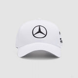 Mercedes Baseball Sapka, Lewis Hamilton, Gyerek, Fehér, 2022 - FansBRANDS® - HU