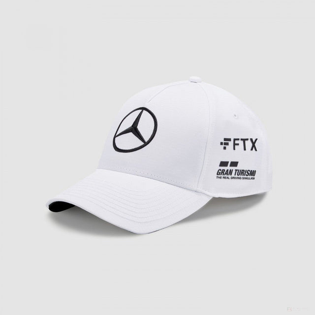 Mercedes Baseball Sapka, Lewis Hamilton, Gyerek, Fehér, 2022 - FansBRANDS® - HU