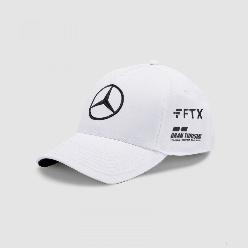 Mercedes Baseball Sapka, Lewis Hamilton, Gyerek, Fehér, 2022 - FansBRANDS®