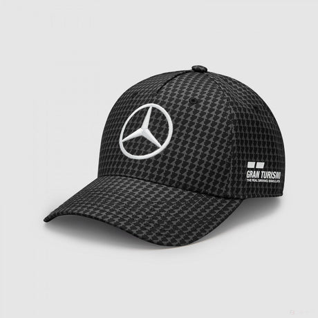 Mercedes baseball sapka, Lewis Hamilton, gyerek, fekete, 2023 - FansBRANDS®