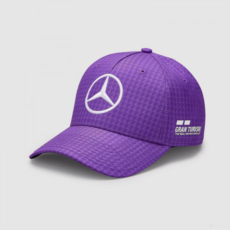 Mercedes baseball sapka, Lewis Hamilton, gyerek, lila, 2023 - FansBRANDS®