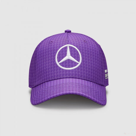 Mercedes baseball sapka, Lewis Hamilton, gyerek, lila, 2023 - FansBRANDS®
