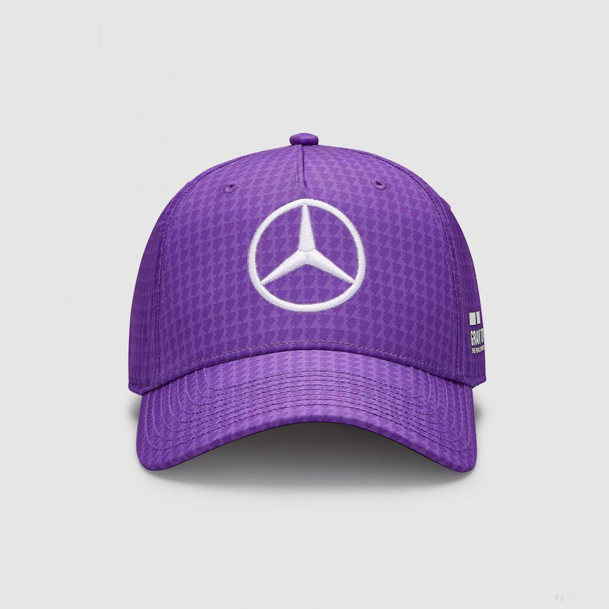 Mercedes baseball sapka, Lewis Hamilton, gyerek, lila, 2023 - FansBRANDS®