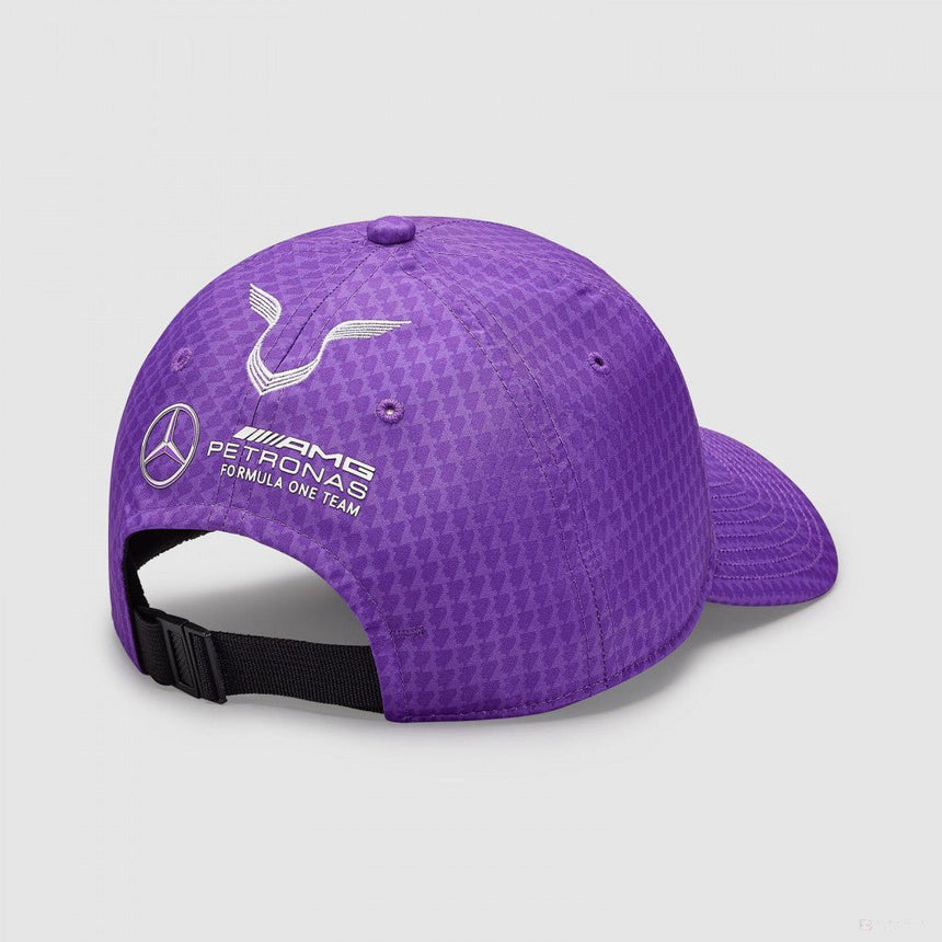 Mercedes baseball sapka, Lewis Hamilton, gyerek, lila, 2023 - FansBRANDS®