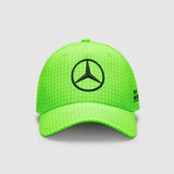 Mercedes baseball sapka, Lewis Hamilton, gyerek, neon zöld, 2023 - FansBRANDS® - HU