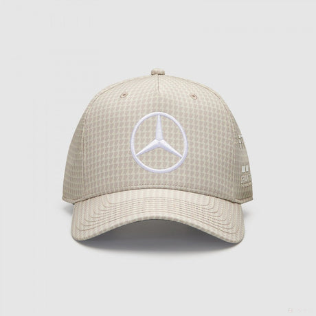 Mercedes baseball sapka, Lewis Hamilton, natural, 2023 - FansBRANDS® - HU