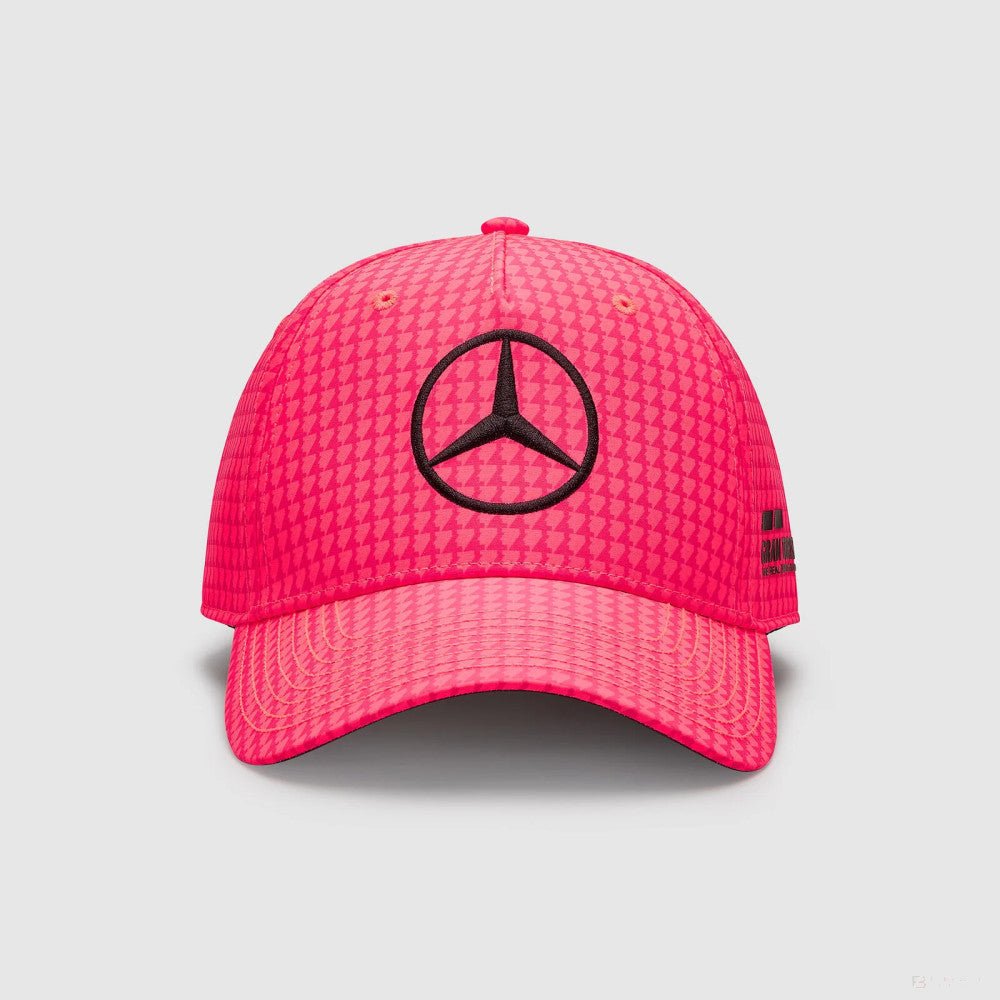 Mercedes baseball sapka, Lewis Hamilton, neon rózsaszín, 2023 - FansBRANDS®