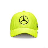 Mercedes baseball sapka, Lewis Hamilton, neon sárga, 2023 - FansBRANDS® - HU