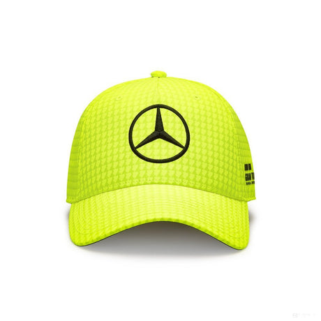 Mercedes baseball sapka, Lewis Hamilton, neon sárga, 2023 - FansBRANDS® - HU