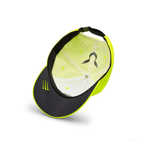 Mercedes baseball sapka, Lewis Hamilton, neon sárga, 2023 - FansBRANDS®