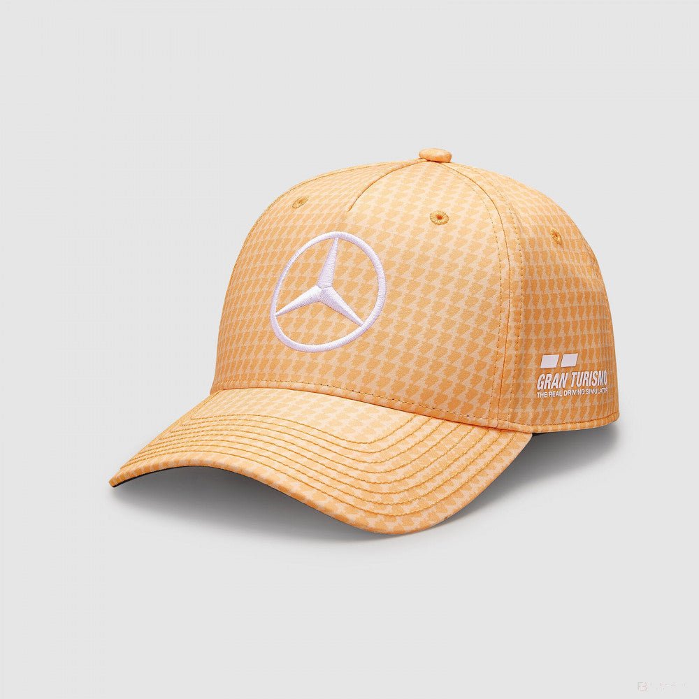 Mercedes baseball sapka, Lewis Hamilton, peach, 2023 - FansBRANDS®