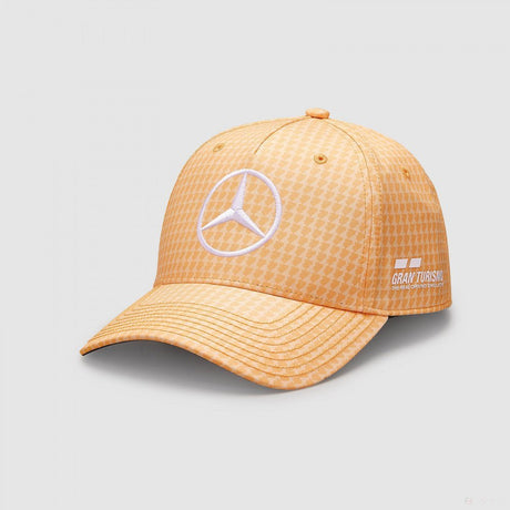 Mercedes baseball sapka, Lewis Hamilton, peach, 2023 - FansBRANDS® - HU