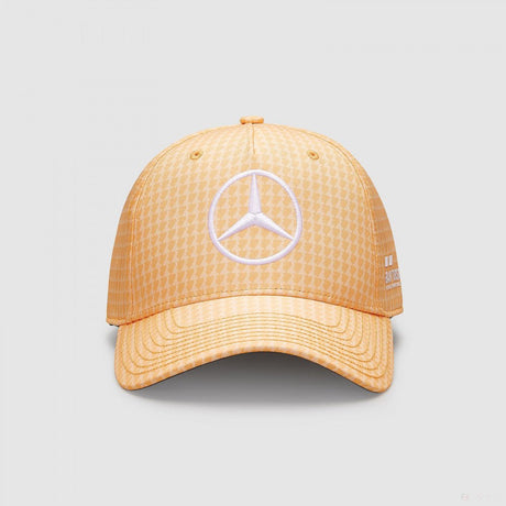 Mercedes baseball sapka, Lewis Hamilton, peach, 2023 - FansBRANDS®