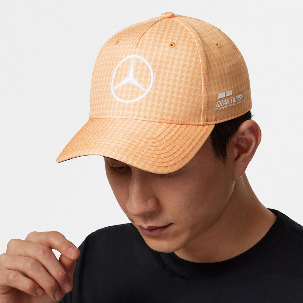 Mercedes baseball sapka, Lewis Hamilton, peach, 2023 - FansBRANDS®