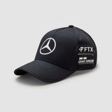 Mercedes Baseball Sapka, Lewis Hamilton Trucker, Felnőtt, Fekete, 2022 - FansBRANDS®