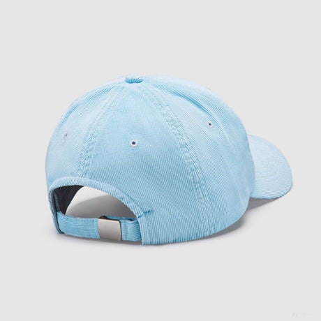 Mercedes baseball sapka, retro cord, kék - FansBRANDS®