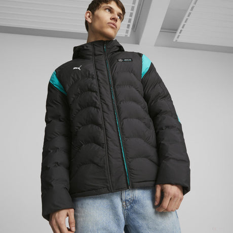 Mercedes bélelt kabát, Puma, MT7 Ecolite, fekete - FansBRANDS®