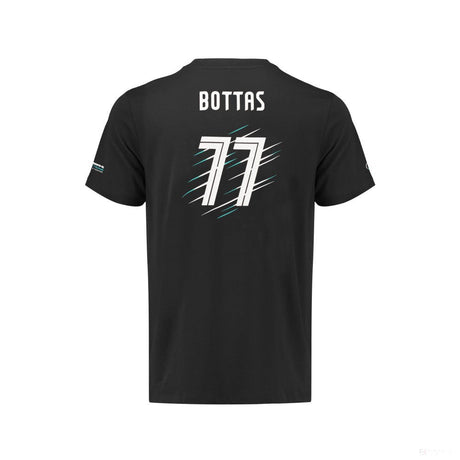 Mercedes Bottas Környakú Gyerek Póló - FansBRANDS®