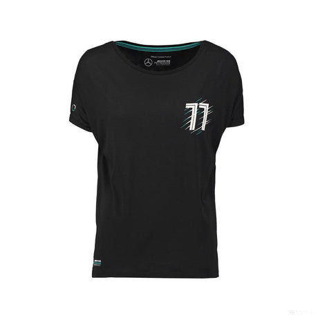 Mercedes Bottas Környakú Női Valtteri 77 Póló - FansBRANDS®