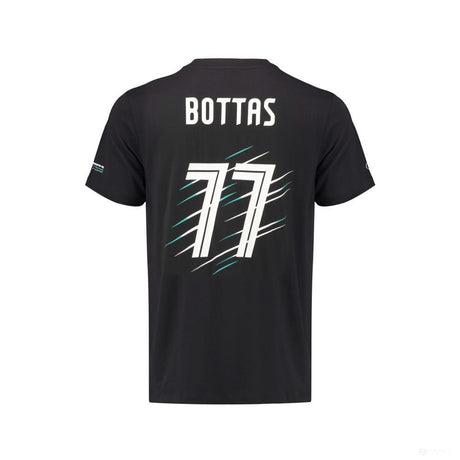 Mercedes Bottas Környakú Valtteri 77 Póló - FansBRANDS®