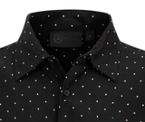 Mercedes ing, polka dot, fekete