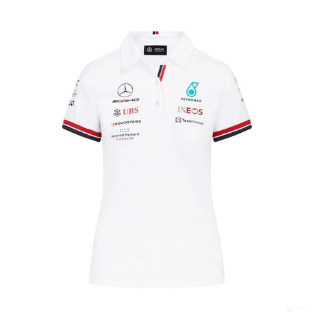 Mercedes Galléros Női Csapat Póló, Fehér, 2022 - FansBRANDS® - HU