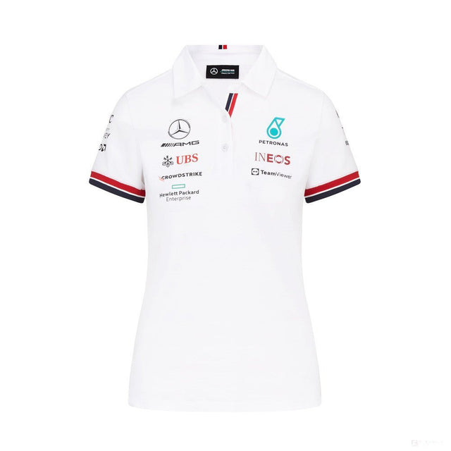 Mercedes Galléros Női Csapat Póló, Fehér, 2022 - FansBRANDS® - HU