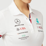 Mercedes Galléros Női Csapat Póló, Fehér, 2022 - FansBRANDS®