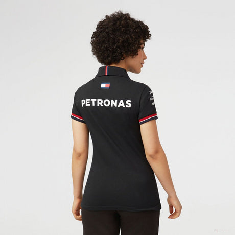 Mercedes Galléros Női Csapat Póló, Fekete, 2022 - FansBRANDS®