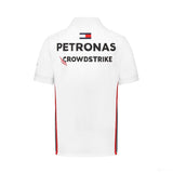 Mercedes galléros póló, csapat, fehér, 2023 - FansBRANDS® - HU