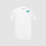 Mercedes George Russell Póló, GEORGE 63, Fehér, 2022 - FansBRANDS® - HU