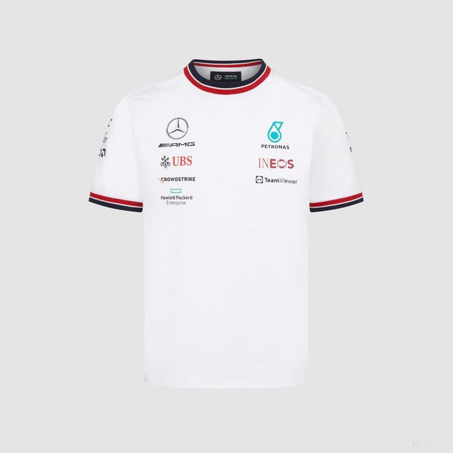 Mercedes Gyerek Csapat Póló, Fehér, 2022 - FansBRANDS® - HU