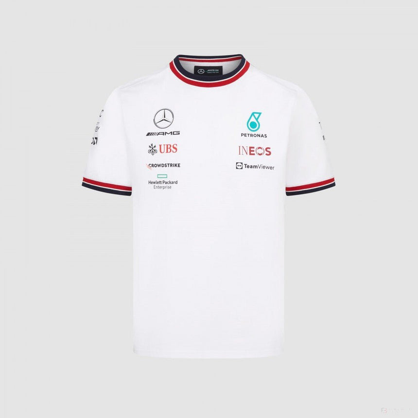Mercedes Gyerek Csapat Póló, Fehér, 2022 - FansBRANDS® - HU