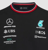 Mercedes Gyerek Csapat Póló, Fekete, 2022 - FansBRANDS® - HU