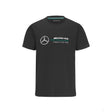 Mercedes Gyerek Póló, Large Logo, Fekete, 2022 - FansBRANDS®