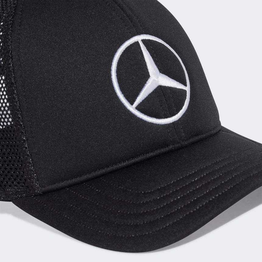Mercedes Kamionos Sapka, Nagy Logo, fekete 🔥 - FansBRANDS® - HU