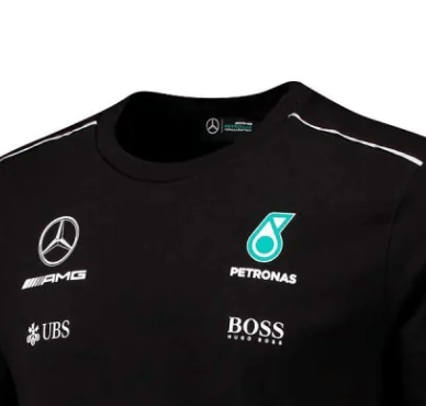 Mercedes Környakú Gyerek Csapat Póló - FansBRANDS® - HU