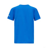 Mercedes környakú póló, Gerorge Russell, gyerek, kék - FansBRANDS® - HU