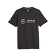 Mercedes környakú póló, logó, ESS, fekete - FansBRANDS®