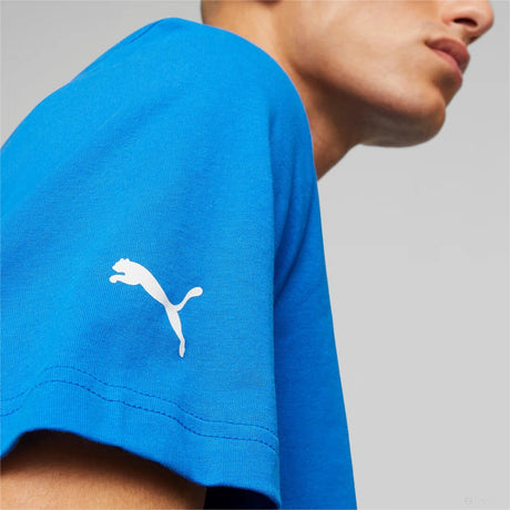 Mercedes környakú póló, logó, ESS, kék - FansBRANDS®