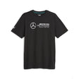 Mercedes környakú póló, logó, fekete - FansBRANDS® - HU