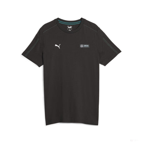 Mercedes környakú póló, Puma, MT7, fekete - FansBRANDS®