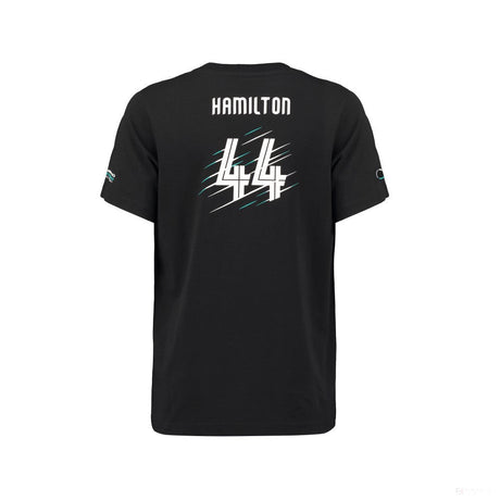 Mercedes Lewis Hamilton Környakú Gyerek Póló - FansBRANDS® - HU