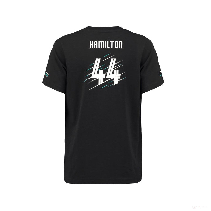 Mercedes Lewis Hamilton Környakú Gyerek Póló - FansBRANDS® - HU
