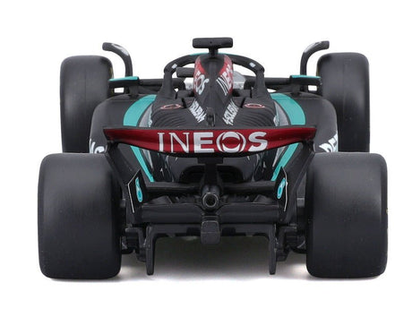 Mercedes modellautó, bburago, George Russell, 63, 1:43, F1W15 - FansBRANDS®
