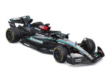 Mercedes modellautó, bburago, George Russell, 63, 1:43, F1W15 - FansBRANDS®