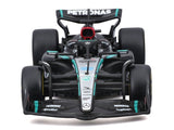 Mercedes modellautó, bburago, George Russell, 63, 1:43, F1W15 - FansBRANDS®